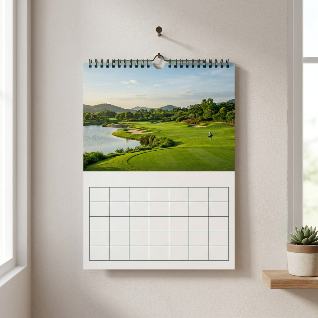 Personalised Golf Calendar